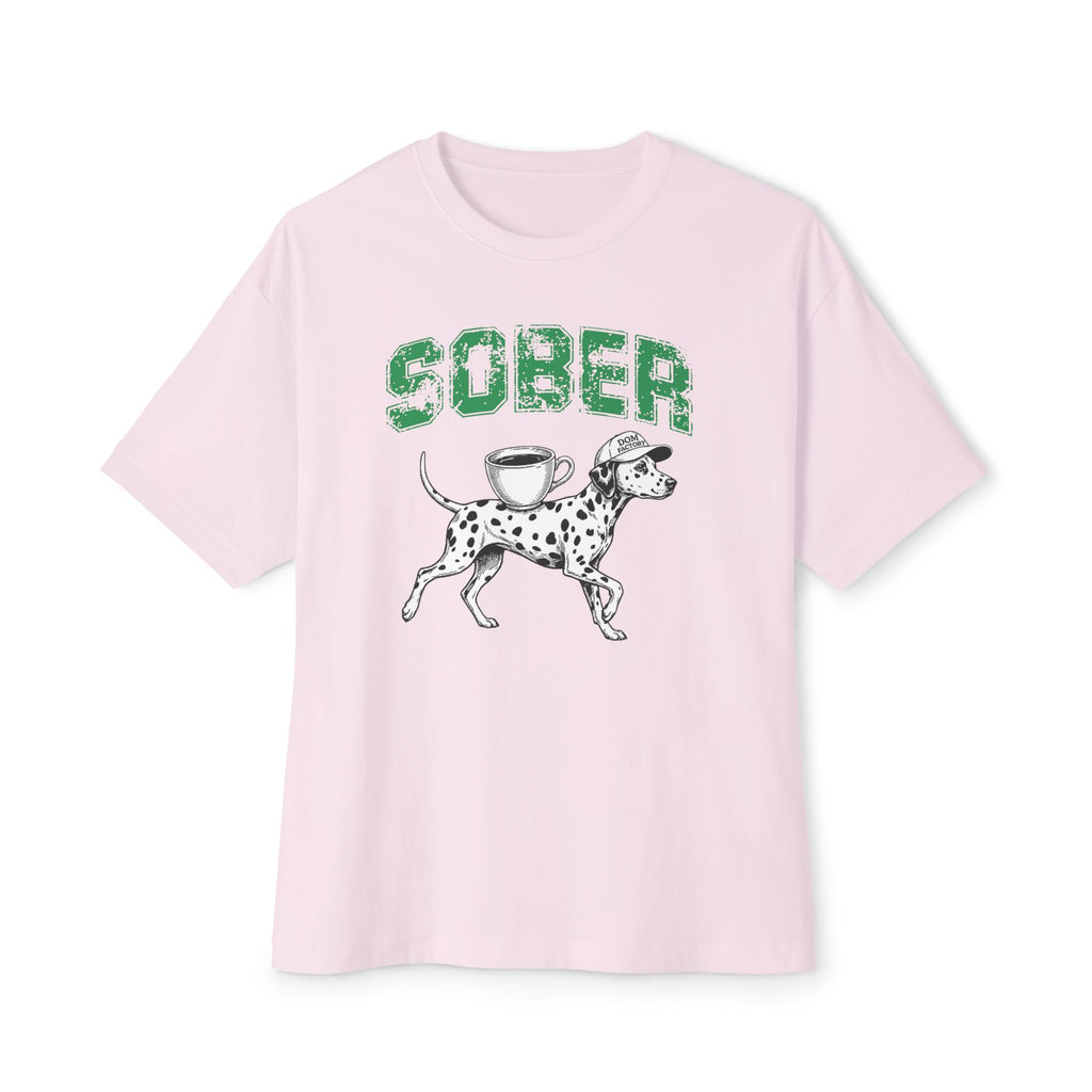 Sober Dalmatian Tee — Recovery Support Graphic T-Shirt