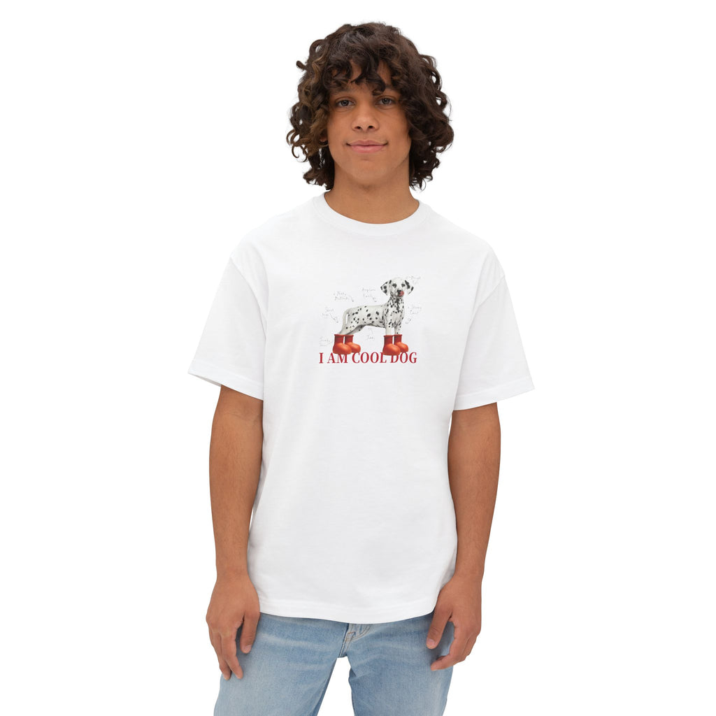 Dalmatian 'I Am Cool Dog' Boxy Tee