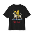 Graphic Tee — Vintage Boy Riding Dalmatian "DONA" Design