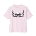 Boxy Tee with Dalmatian Print Bra Illustration – Playful Graphic Shirt