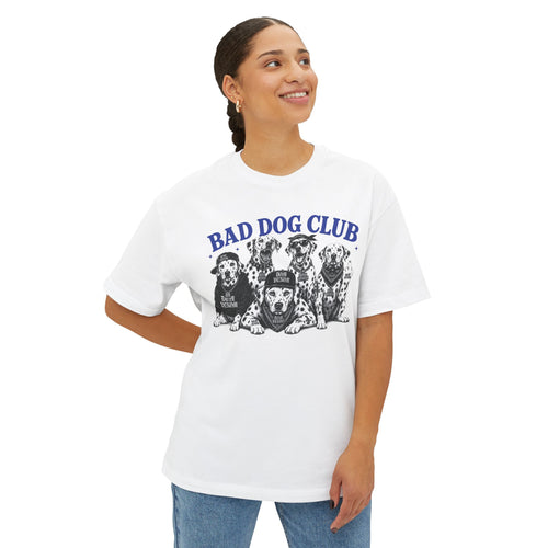 Bad Dog Club T-Shirt — Funny Graphic Tee for Dog Lovers