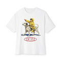 Graphic Tee — Vintage Boy Riding Dalmatian "DONA" Design